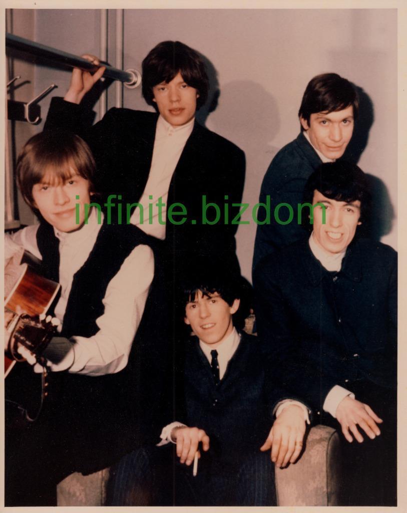 The Early Rolling Stones - 8 x 10 Color Photo Reprint