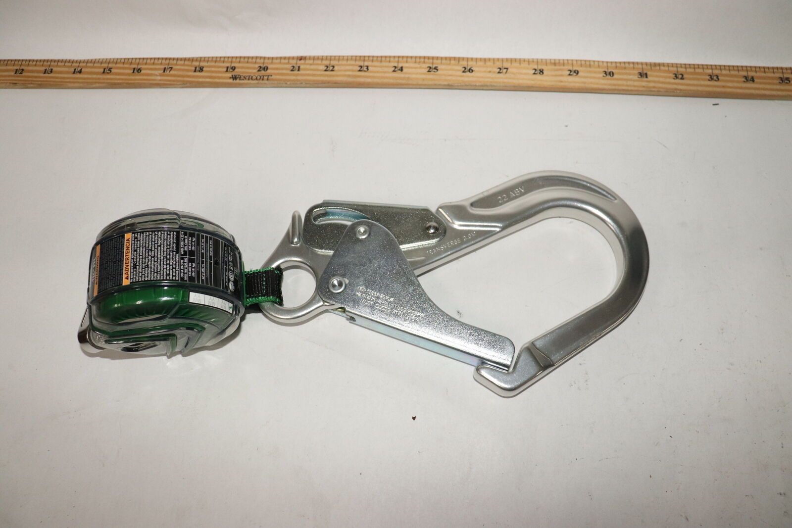 Rebar Hook Aluminum w/ Retractable Strap 6 Ft. N-5271T 63011-74-03