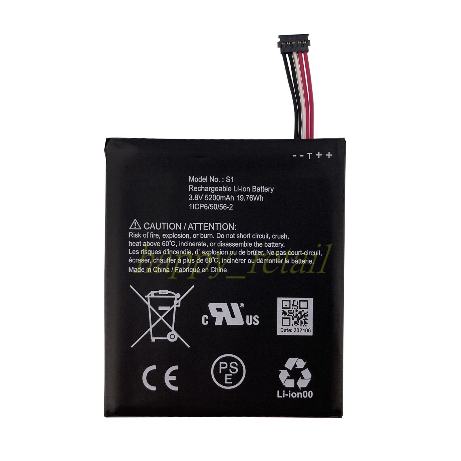 OEM Battery For Ring Video Doorbell (2nd Gen)2020 release-improved motion detect