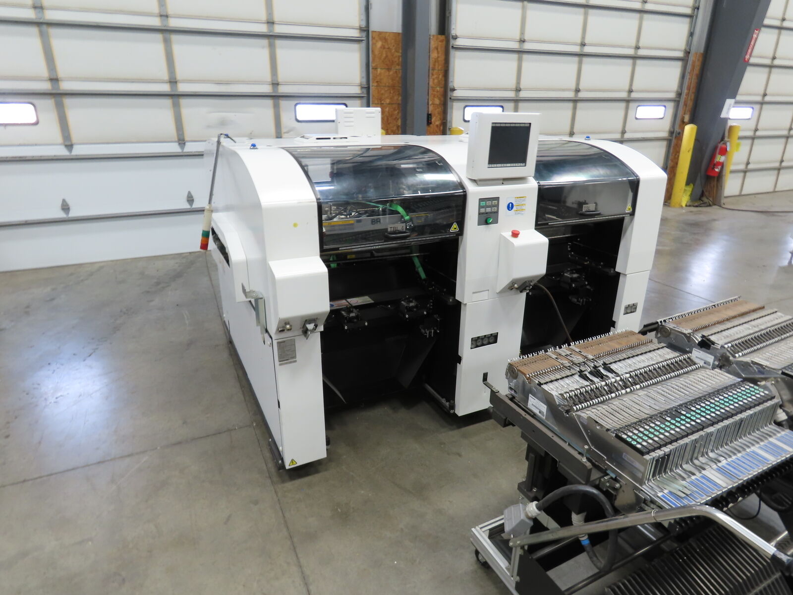 Panasonic KXF-4Z4C Pick and Place Chip Mounter Robot SMT Machine w/Tape Feeders