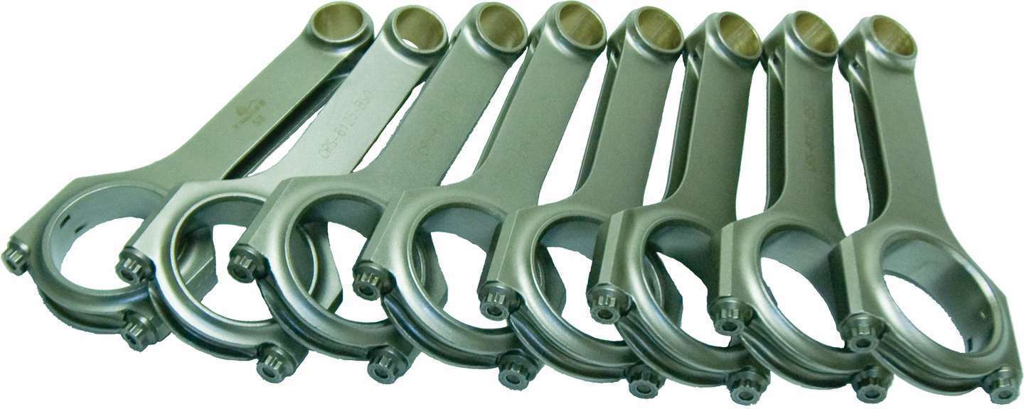 Eagle 6.125 In Forged H-Beam Connecting Rod Gm Ls-Series 8 Pc P/N Crs6125o3d