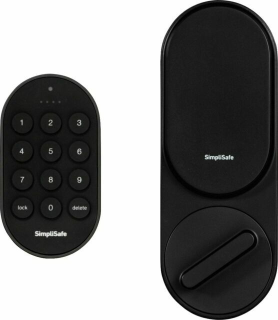 SimpliSafe SS3-LK-BB Smart Lock + PIN Pad - Black