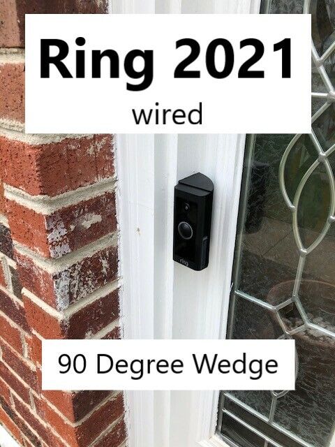 Ring wedge angle 90 degree for Wired (2021) (VIDEO DOORBELL NOT INCLUDED!!!)