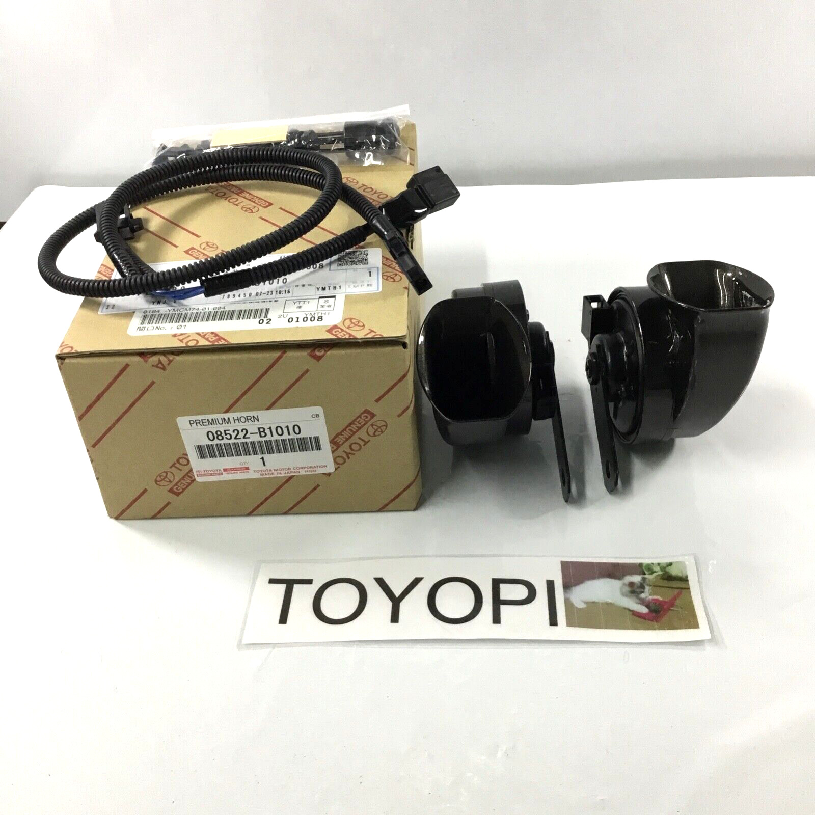 Toyota Genuine Land Cruiser Premium HORN LC200 J200 LEXUS LX570 08522-B1010 JDM