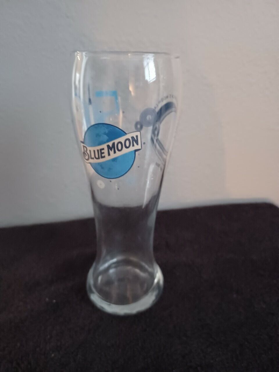 Blue Moon 50th Anniversary Lunar Moon Landing Pilsner Beer Glass