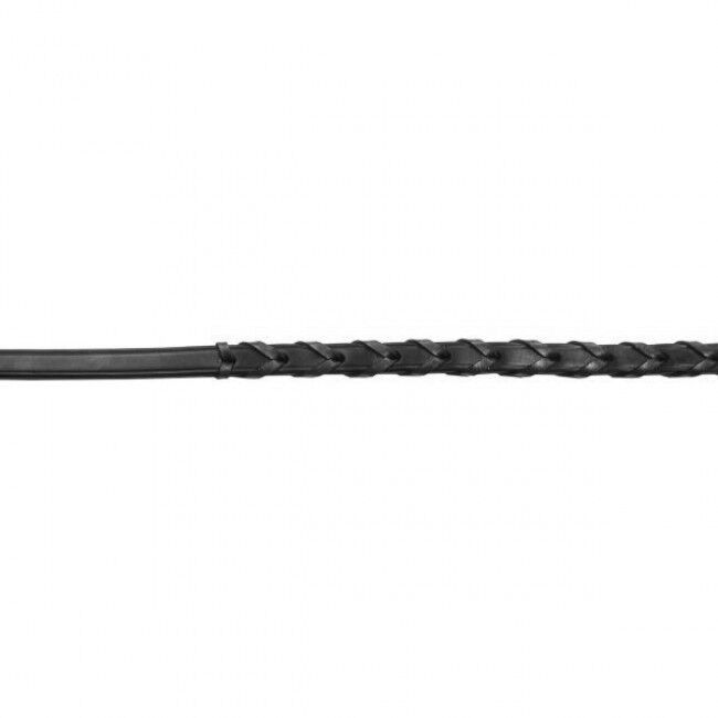 EquiRoyal Black Laced English Reins Horse Tack Equine 20-95032