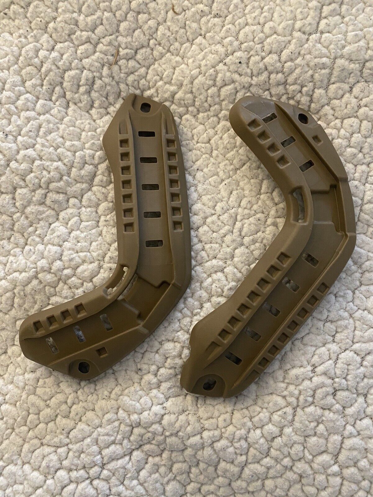 Ops-Core Replacement ARC Rails For FAST Carbon And Bump Helmet Urban Tan