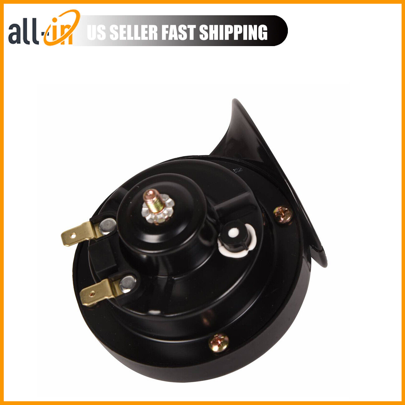 12V 300DB Super Loud Train Horn Waterproof for Motorcycle Car Truck SUV Boat BK