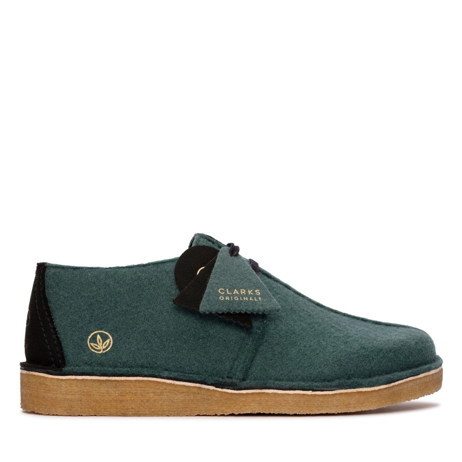 Clarks Originals Mens Desert Trek Green   Shoes