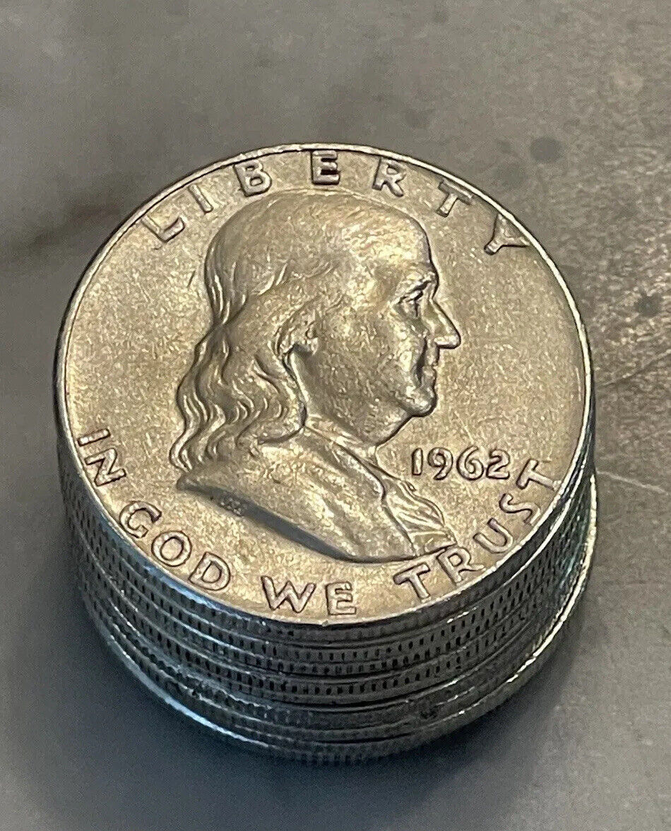 [Lot of 10] Franklin Half Dollar - 90% Silver - Choose How Many Lots of 10!