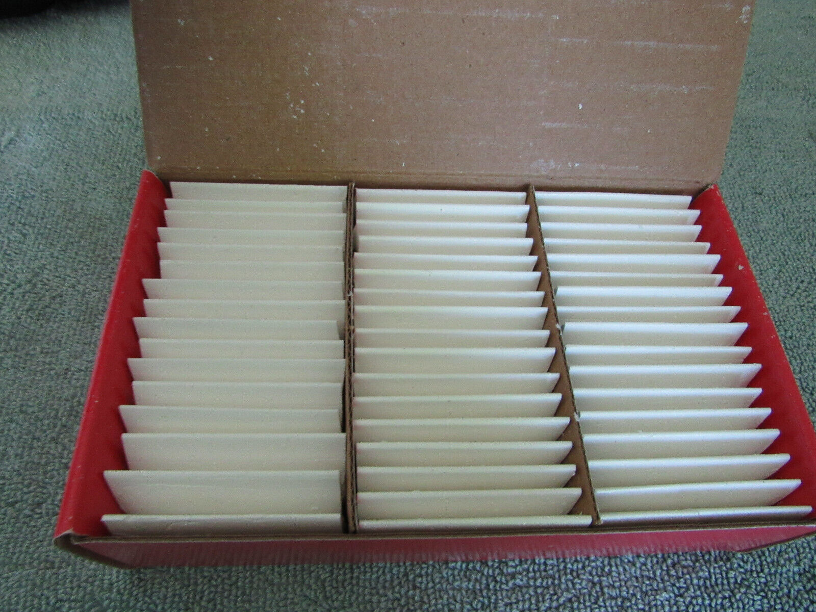 Carmel Super Glide Tailor chalk White, 48 count box