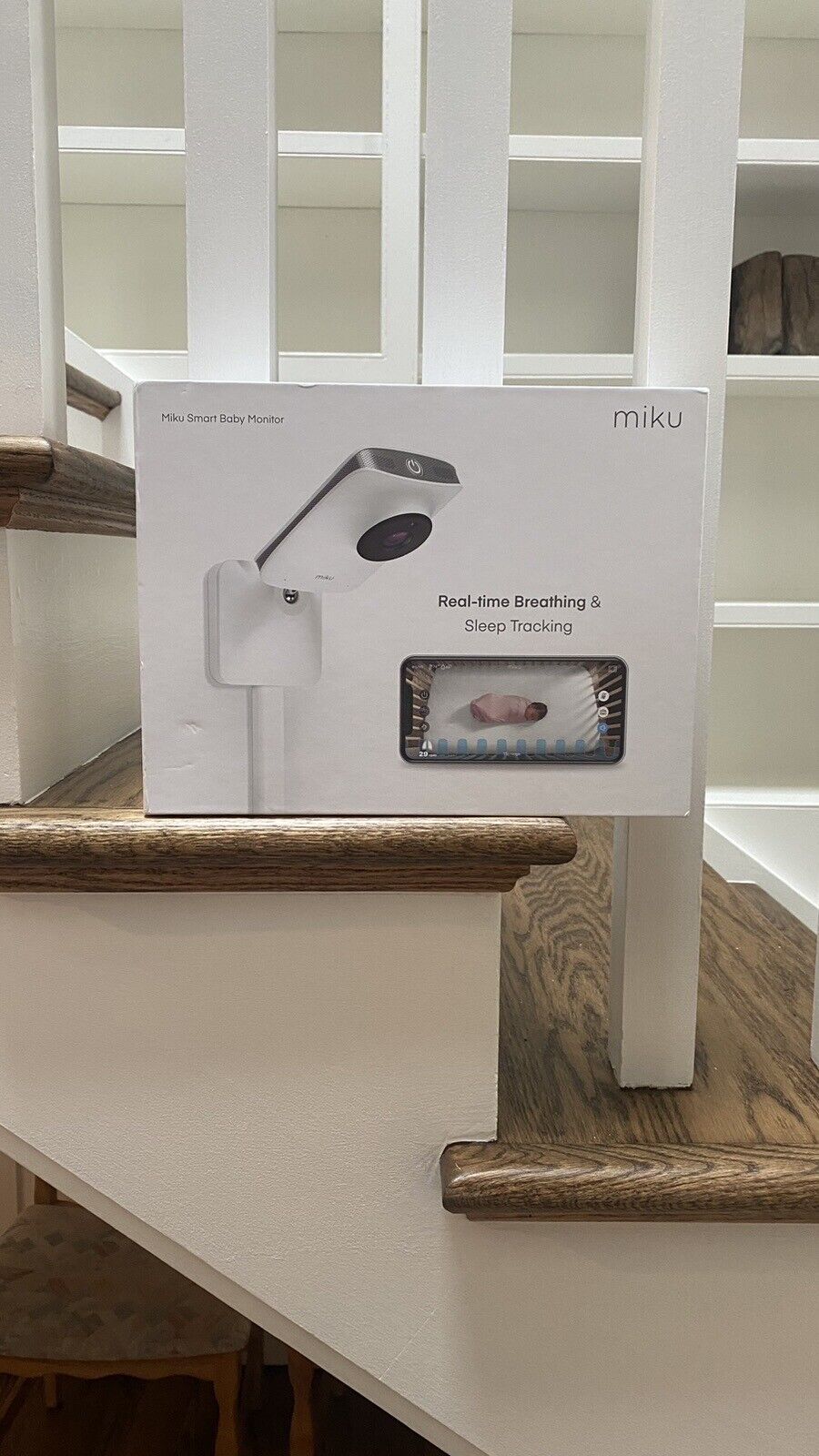 Miku D0C5D33433BF Smart Baby Monitor System - Factory Sealed - Brand New