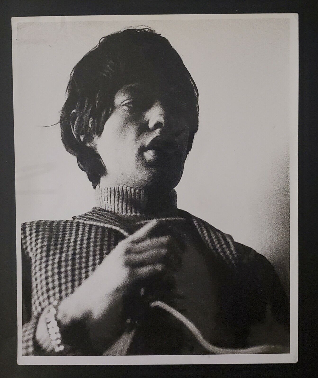 Original 1965 DECCA Records Promotional Photo of Mick Jagger Rolling Stones