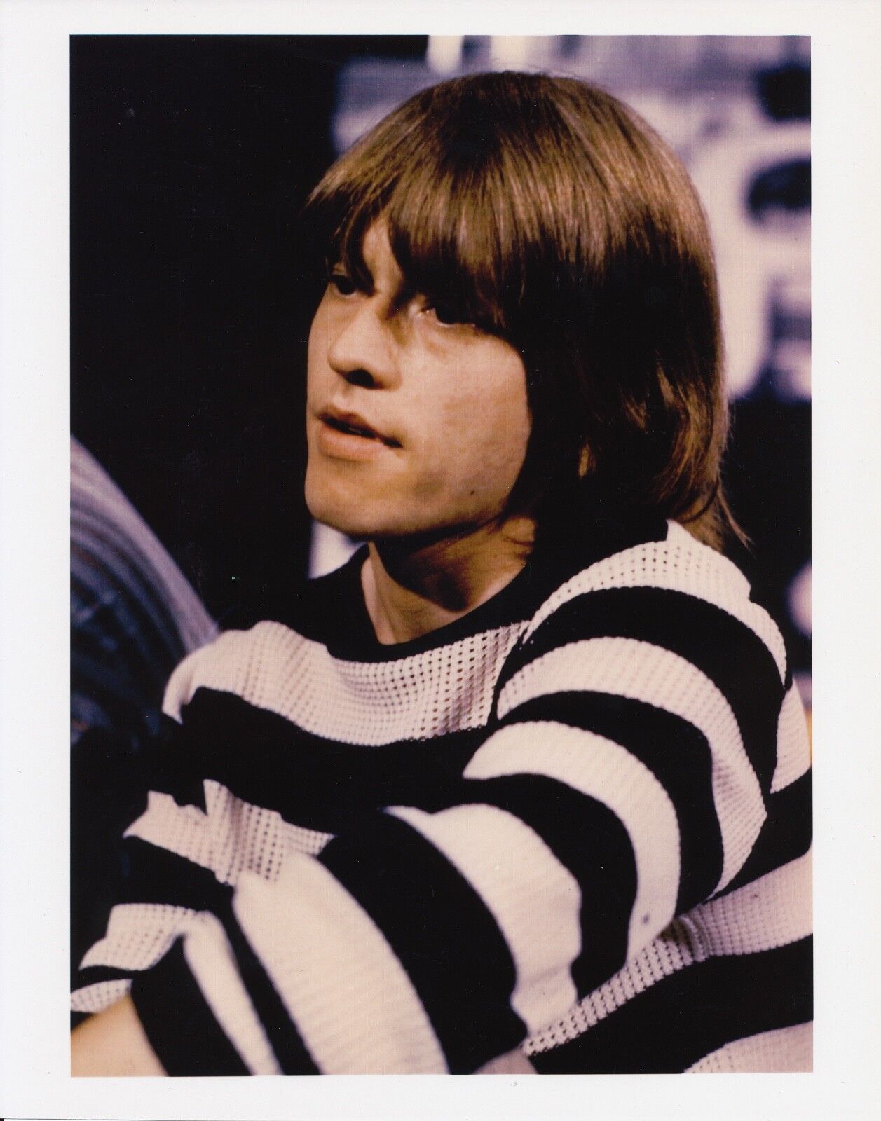 Brian Jones Rolling Stones early 60's 8x10 color photo