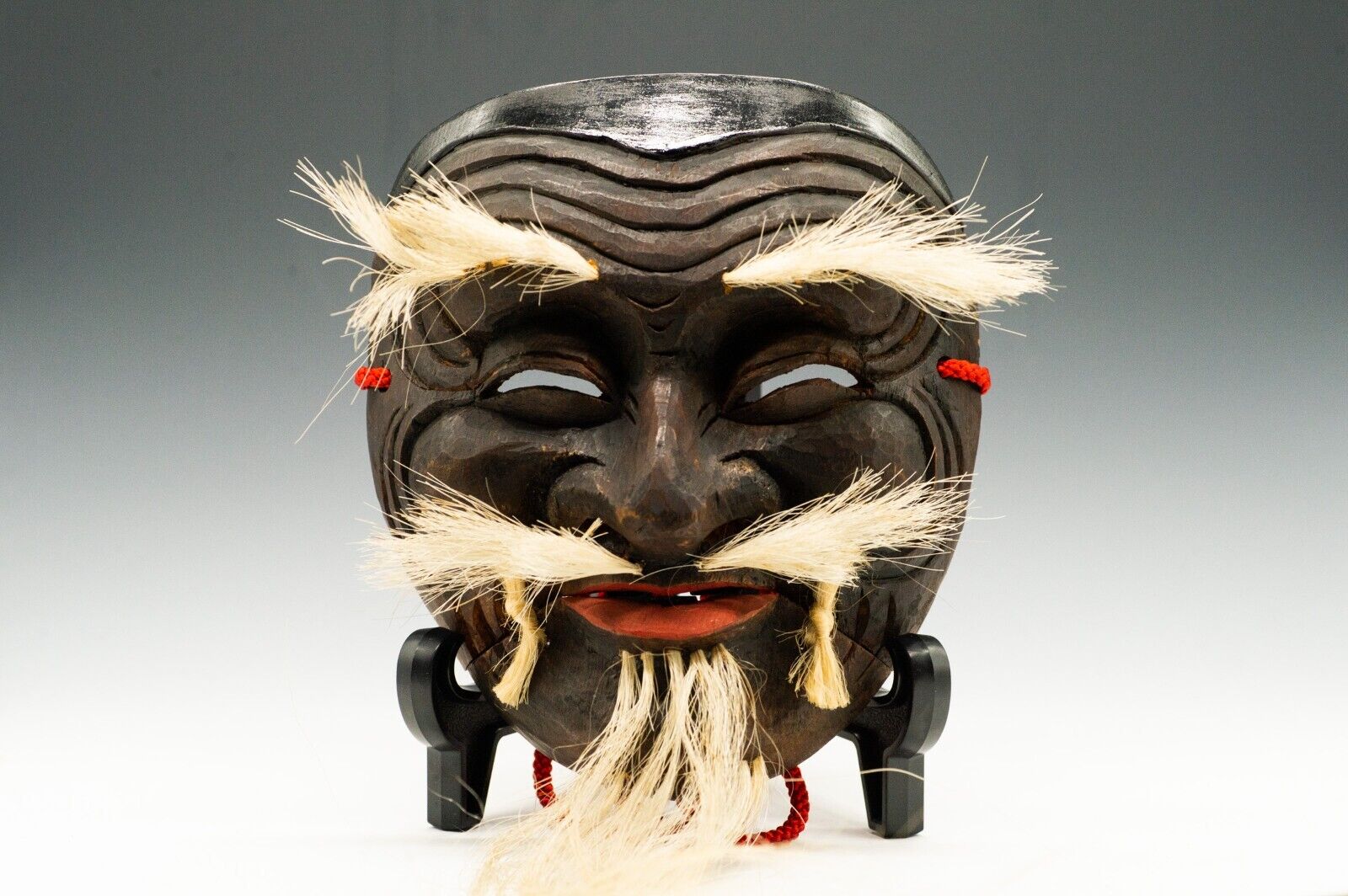 Wooden  Noh Mask  