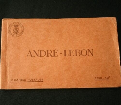 Messageries Maritimes SS ANDRE LEBON Postcard Book