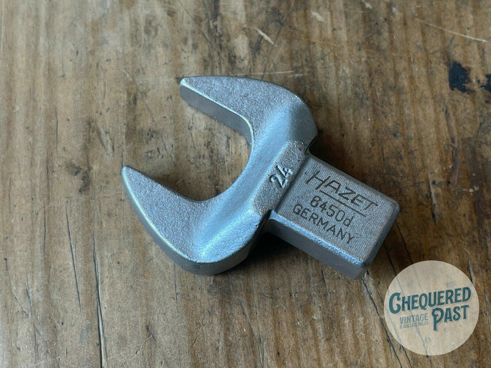 HAZET Germany 6450d-24mm Insert Open-Ended Wrench 14x18 Insert Spanner #1