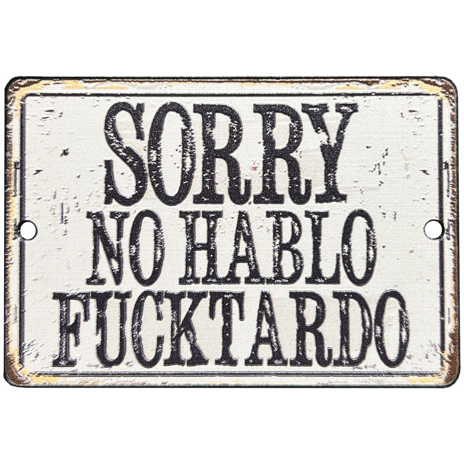 LL-002 Border Patrol Agent Honor First Sorry No Hablo Fucktardo Challenge Coin
