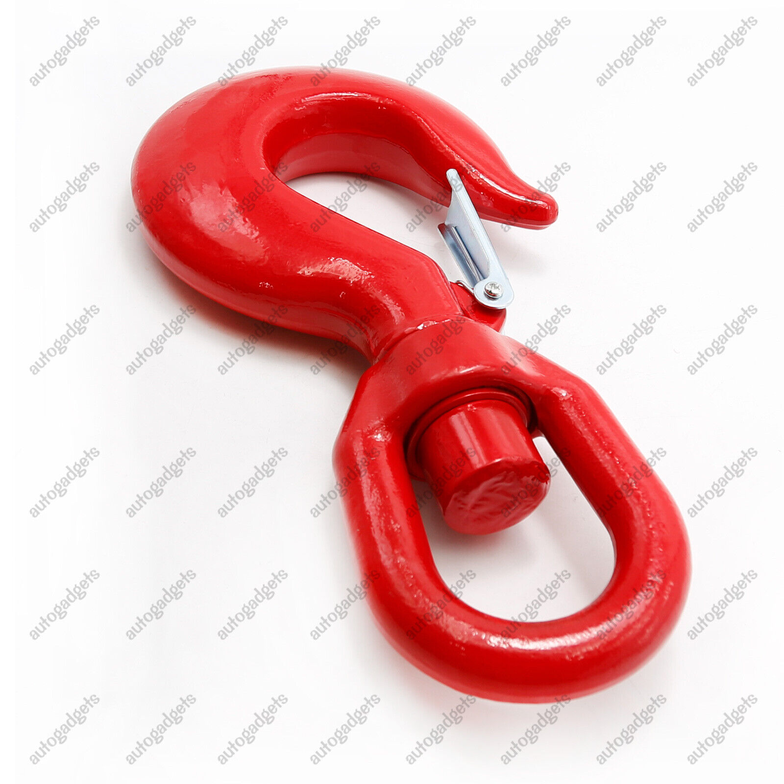 7-Ton G80 Heavy-Duty Self-Locking Swivel Hook for Hoisting and Rigging