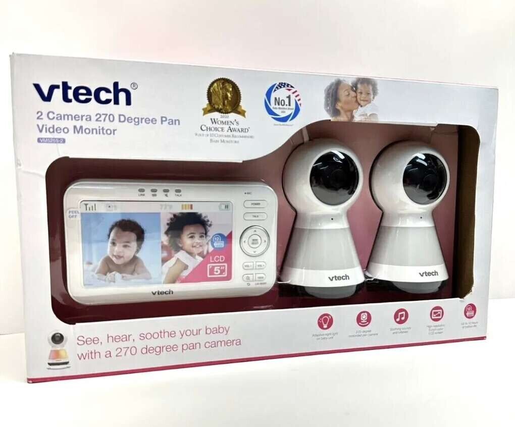 VTech 2 Digital Camera Video Baby Monitor 5