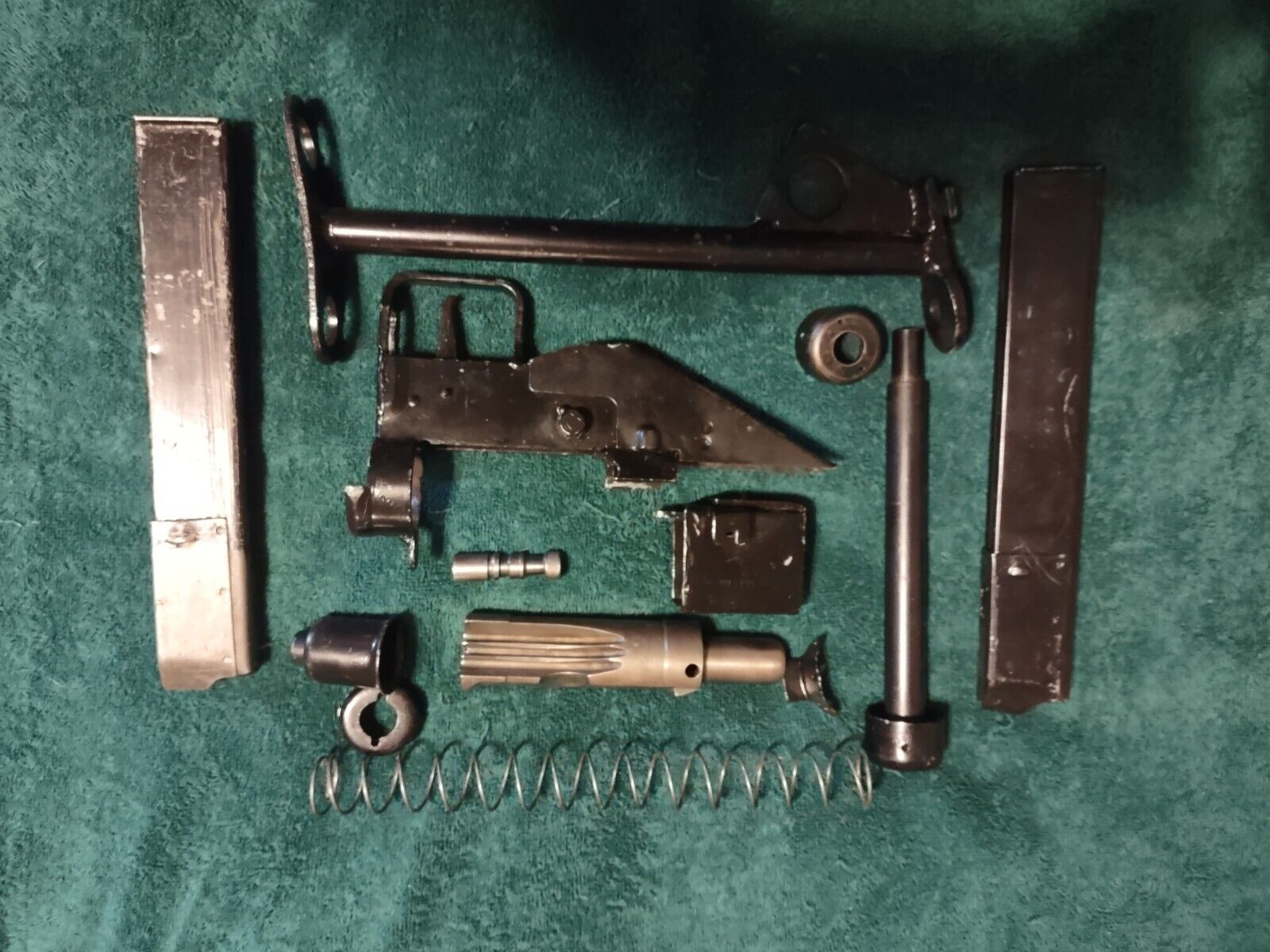Vintage WWII British Sten Mk III Parts Lot