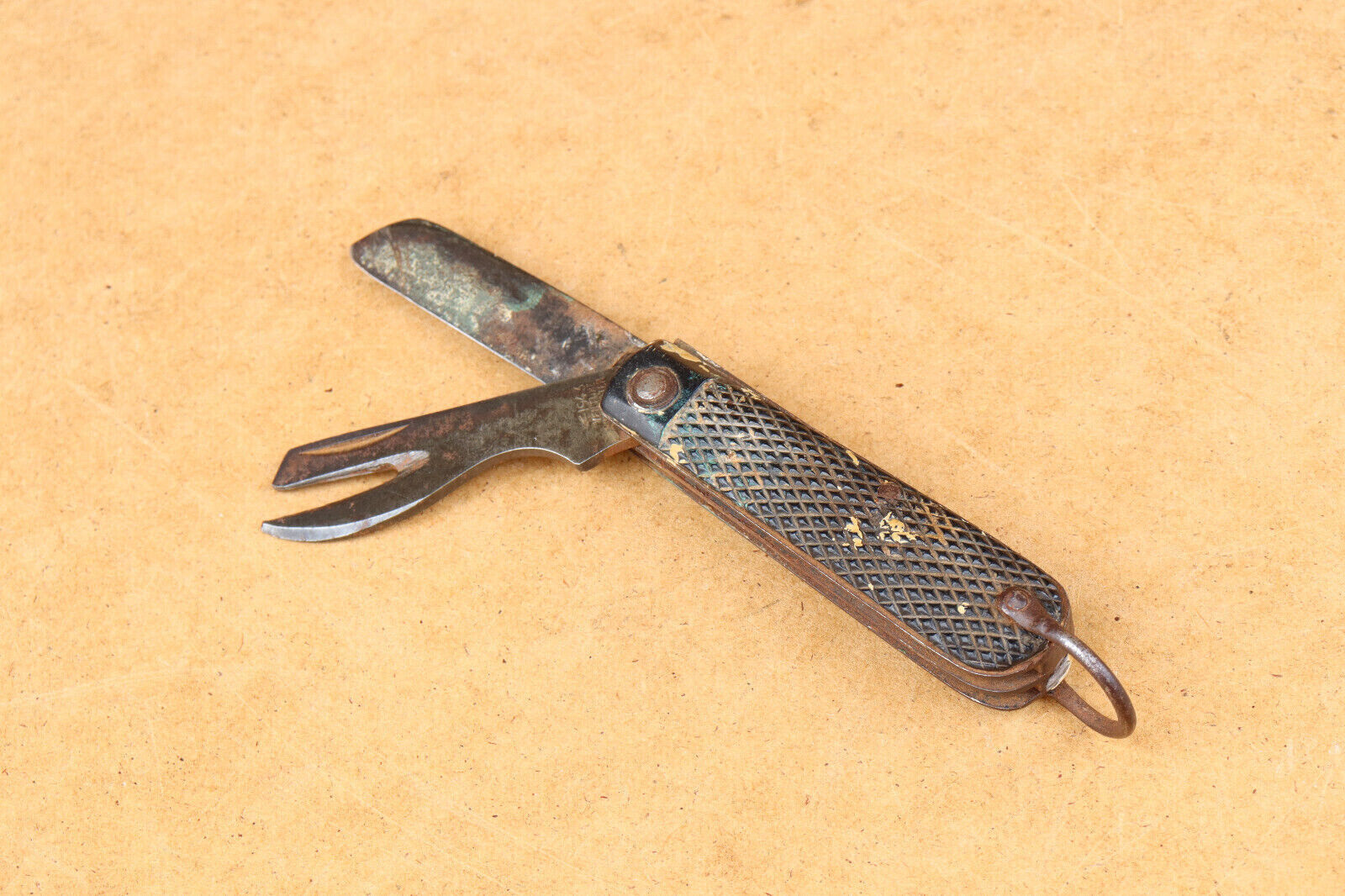 WW2 British Army Jack Folding Rope Knife Venture by H.M. Slater Dated 1943 Rare