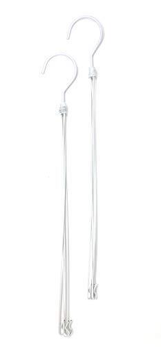 Austram Modern Vinyl Coated Steel Wire Plant Hook 4 Arms Hanging Flower Basket