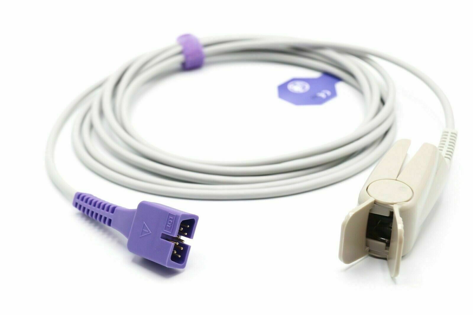Welch Allyn Compatible Direct Connect SPO2 Sensor Adult Clip - Same Day Shipping