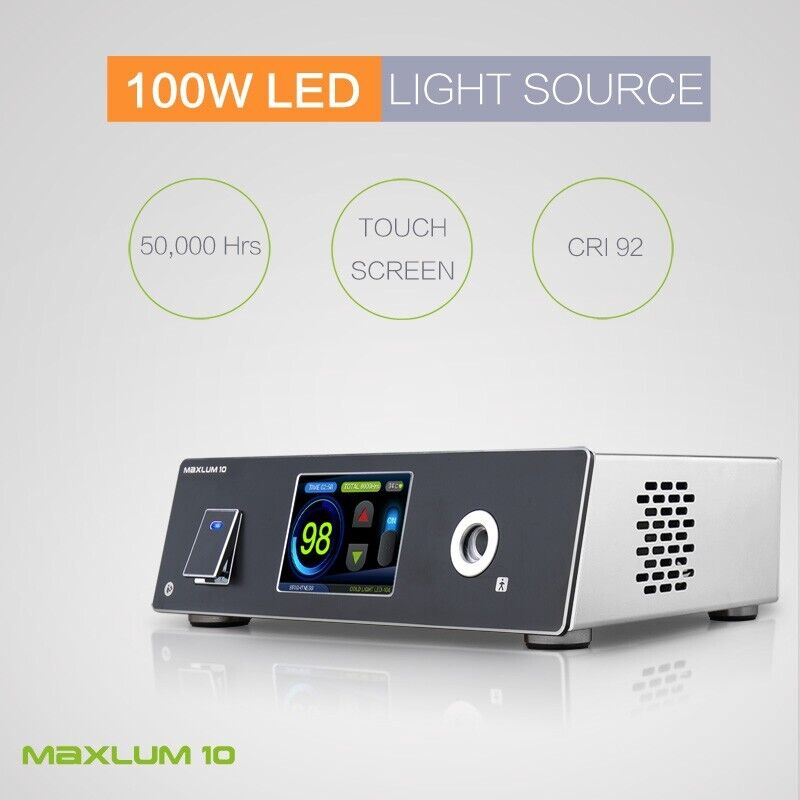 New 100W LED Light Source 300W Xenon Comparable CRI92 Fiber Cable