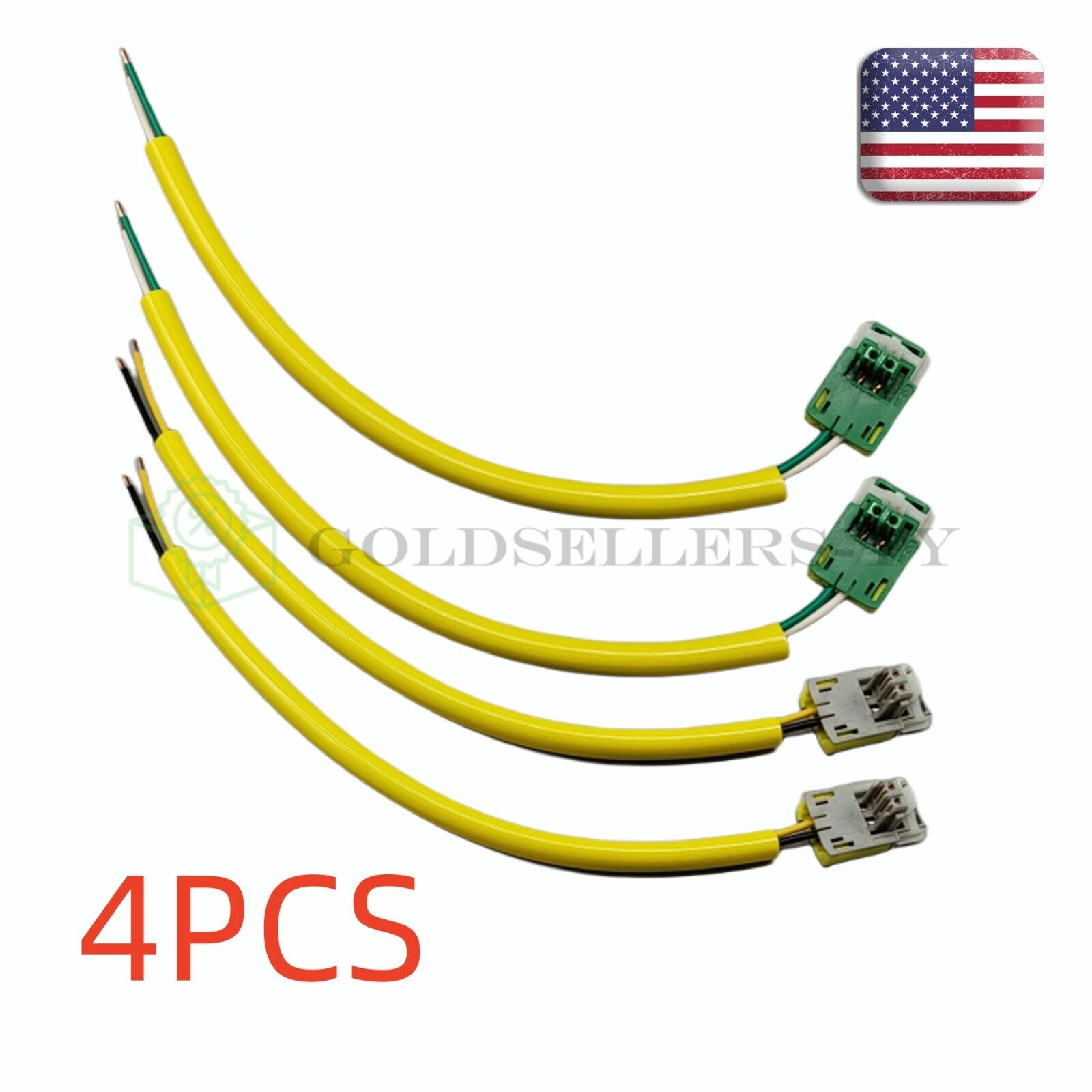 4pcs Driver AB Clock Spring Plug Connector For 16-19 Honda Civic  77900TBAA11 US