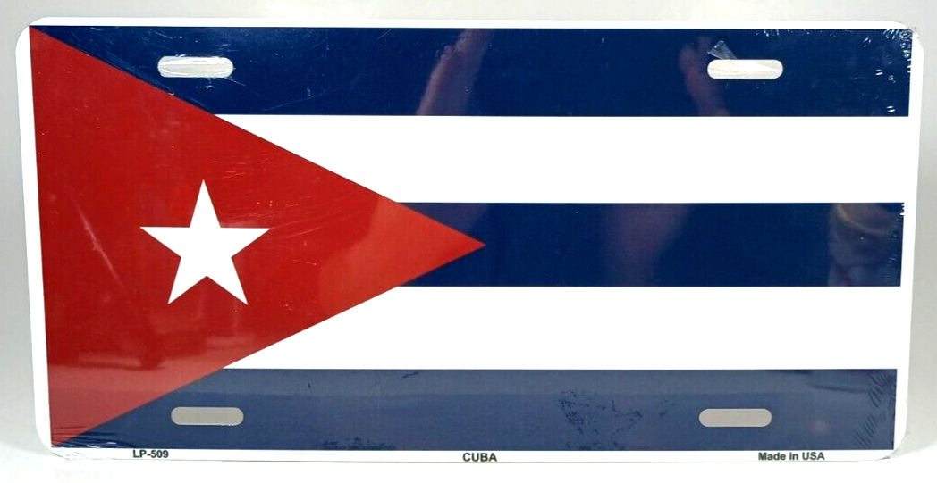 CUBA Home Promotional Souvenir License Plate. LP-509, Sealed.