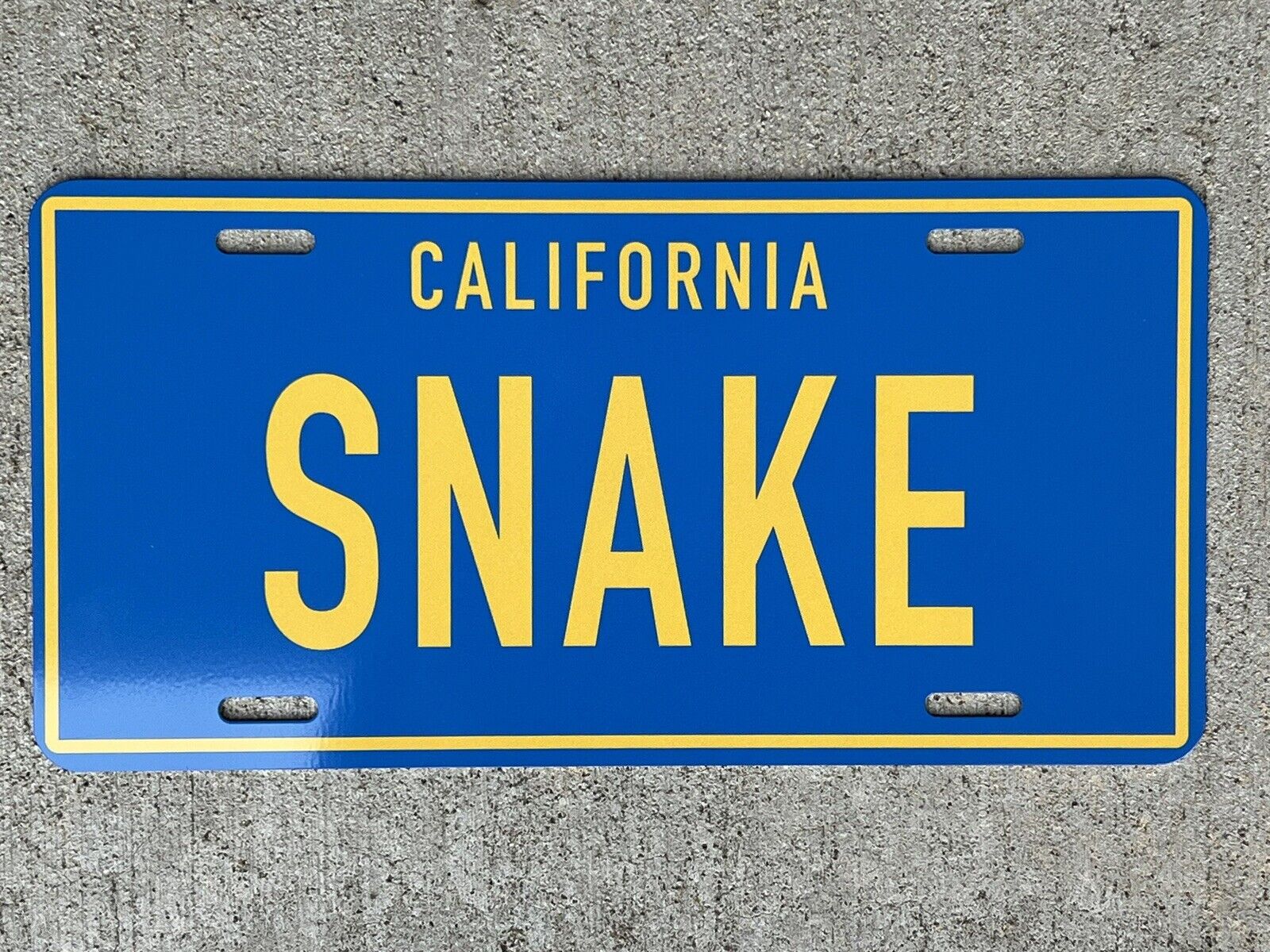 Don Prudhomme The Snake sign License Plate Tag Drag Racing