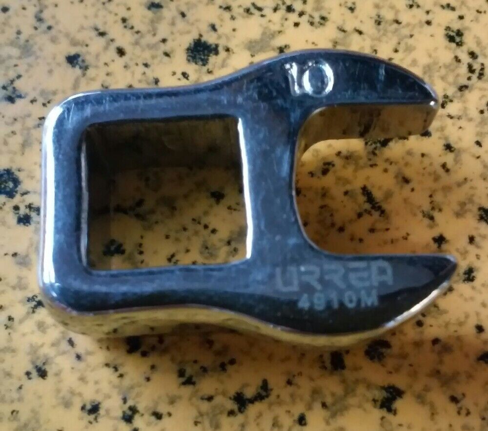 URREA 4910M 3/8-INCH DRIVE 10MM CROWFOOT WRENCH