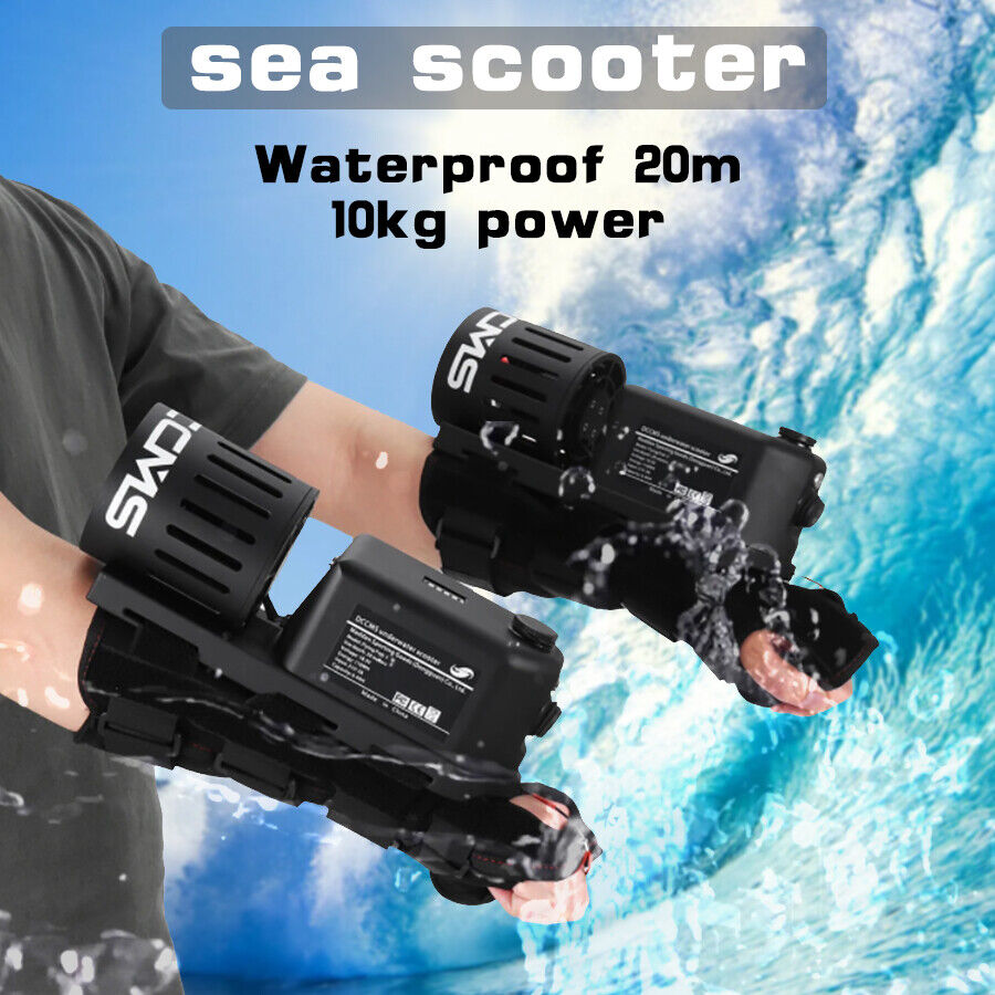 Waterproof Underwater Scooter Sea Scuba Diving Gear Snorkeling Equipment 65ft