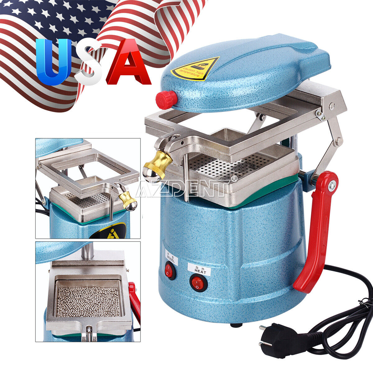 Dental Vacuum Forming Molding Machine Former System for Ortho Brackets Retainer
