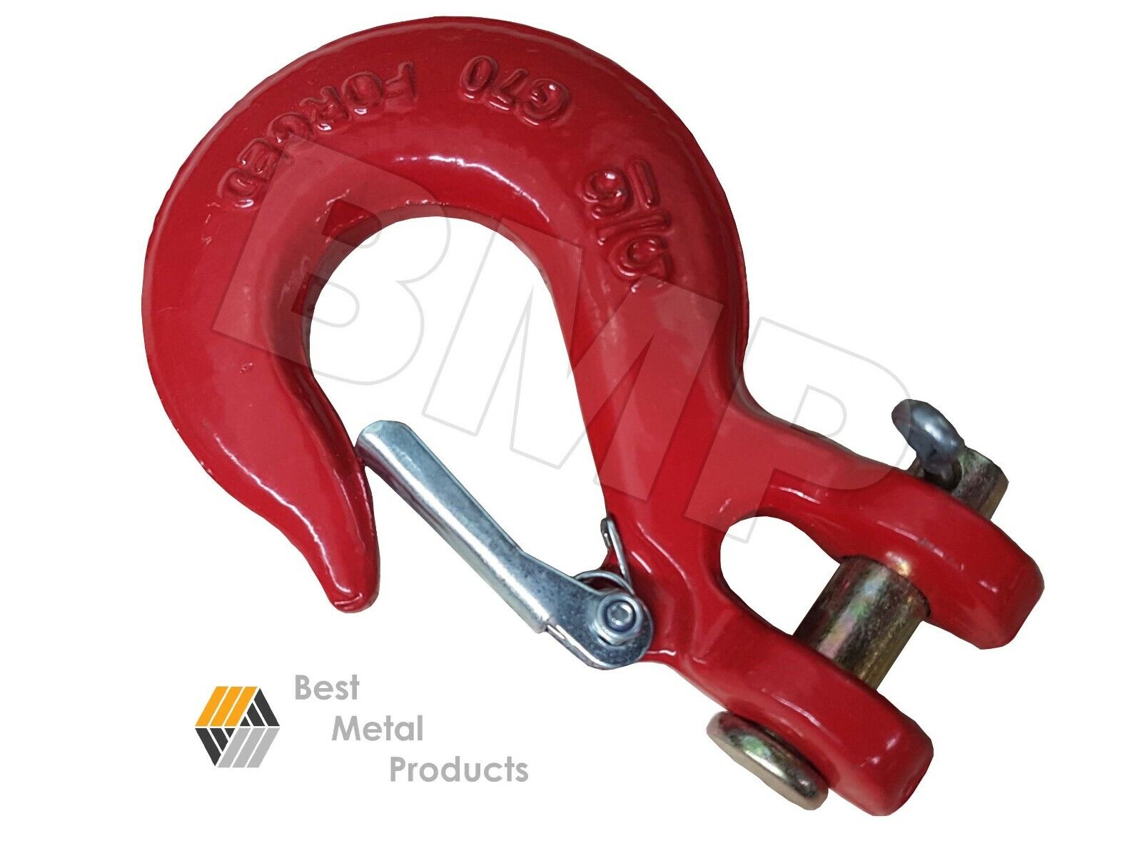 (4) 5/16“ Slip Hook Safety Latch Clevis Rigging Tow Winch Trailer Crain 0900121