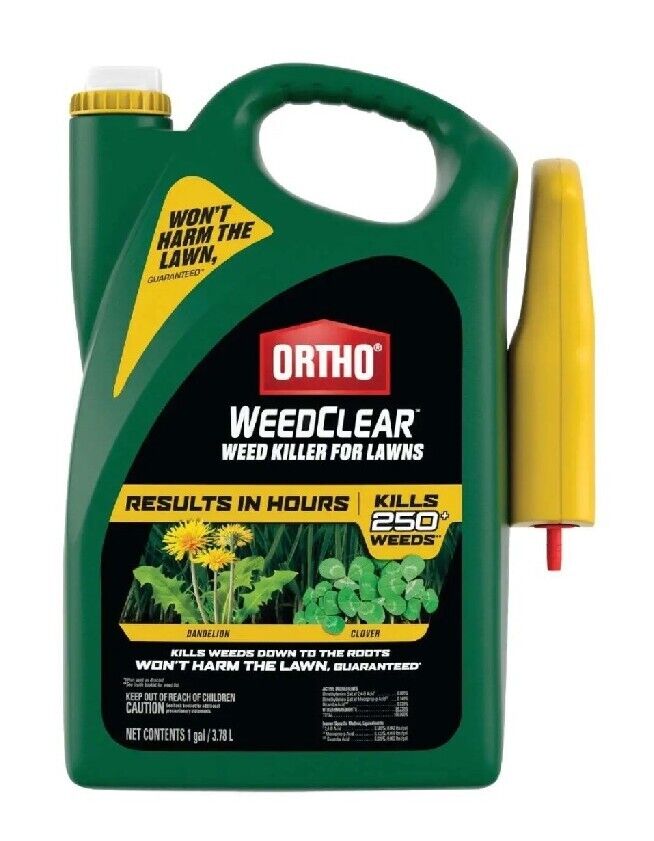 Ortho WeedClear 1 Gal. Ready To Use Trigger Spray Lawn Weed Killer 0204410 Ortho