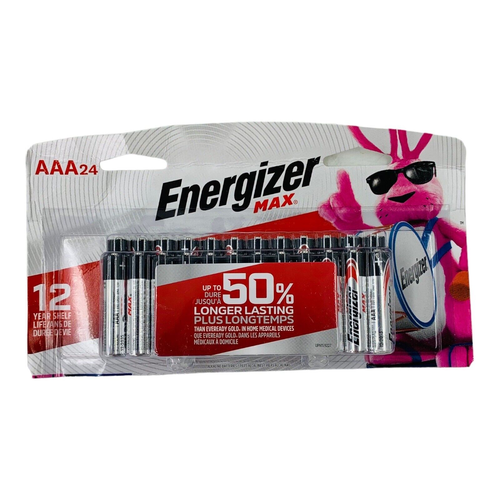 24 Pack Energizer AAA Batteries MAX Triple A Batteries Alkaline Exp 12/35-Sealed
