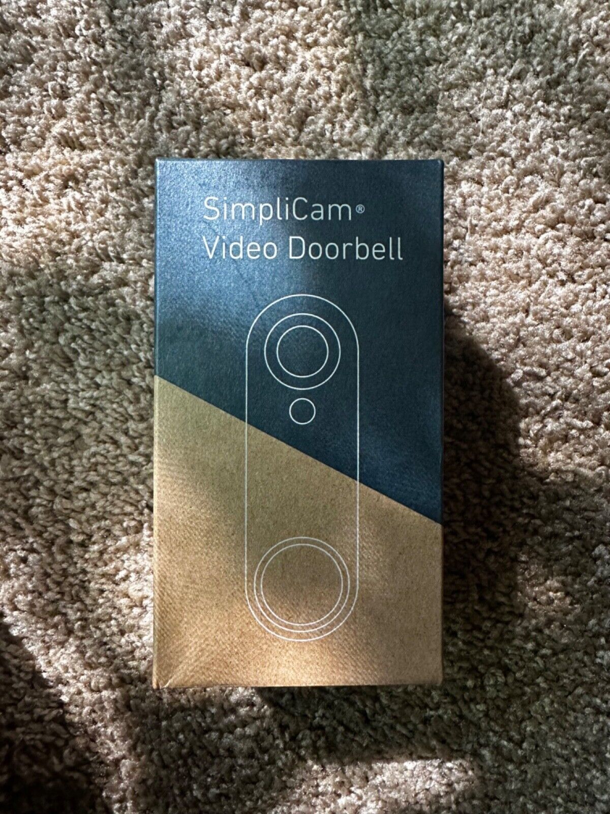 SimpliSafe Smart Wi-Fi Wired Video Doorbell Pro -  White Cover Color - Brand New