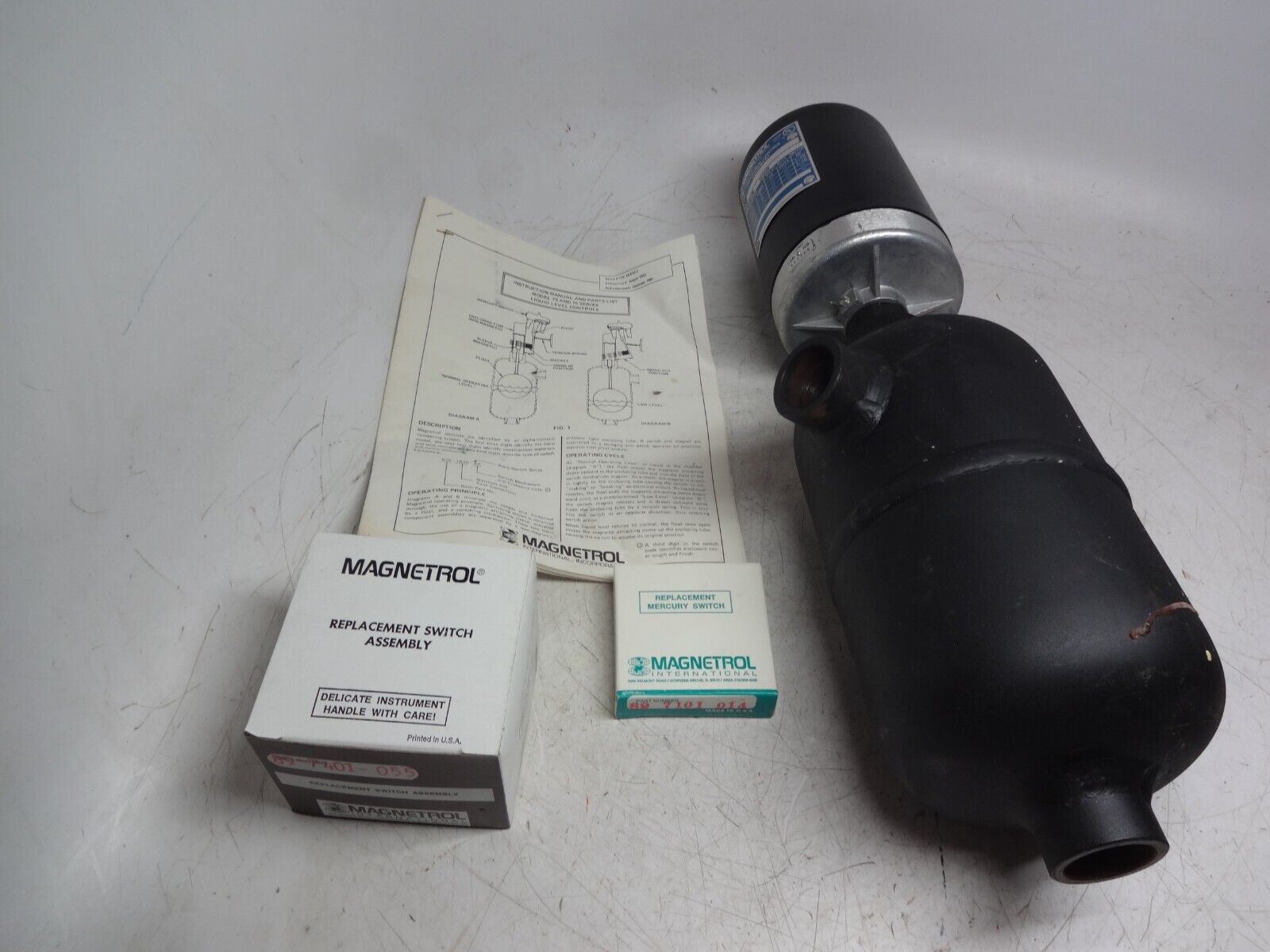 Magnetrol B75-1b20-edf Liquid Level Float Switch