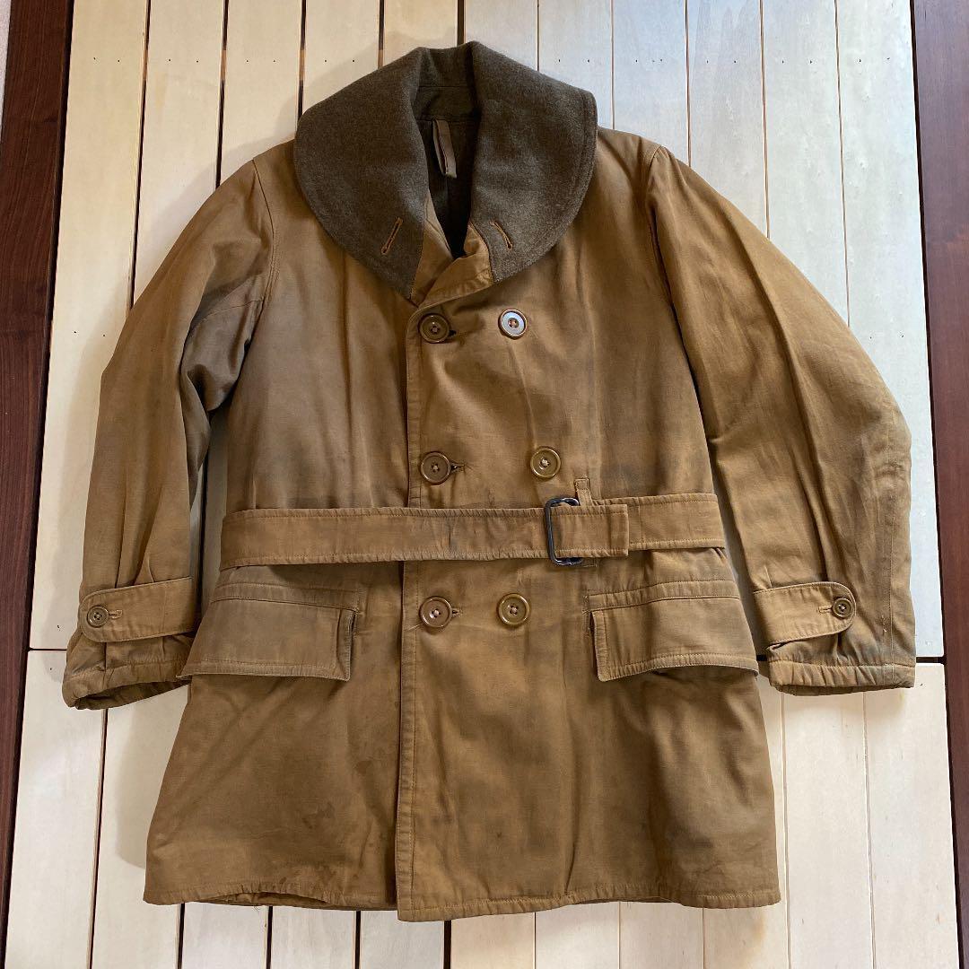 British Army Coat with Broad Arrow mark! ww2 military made in 1940's mackinaw