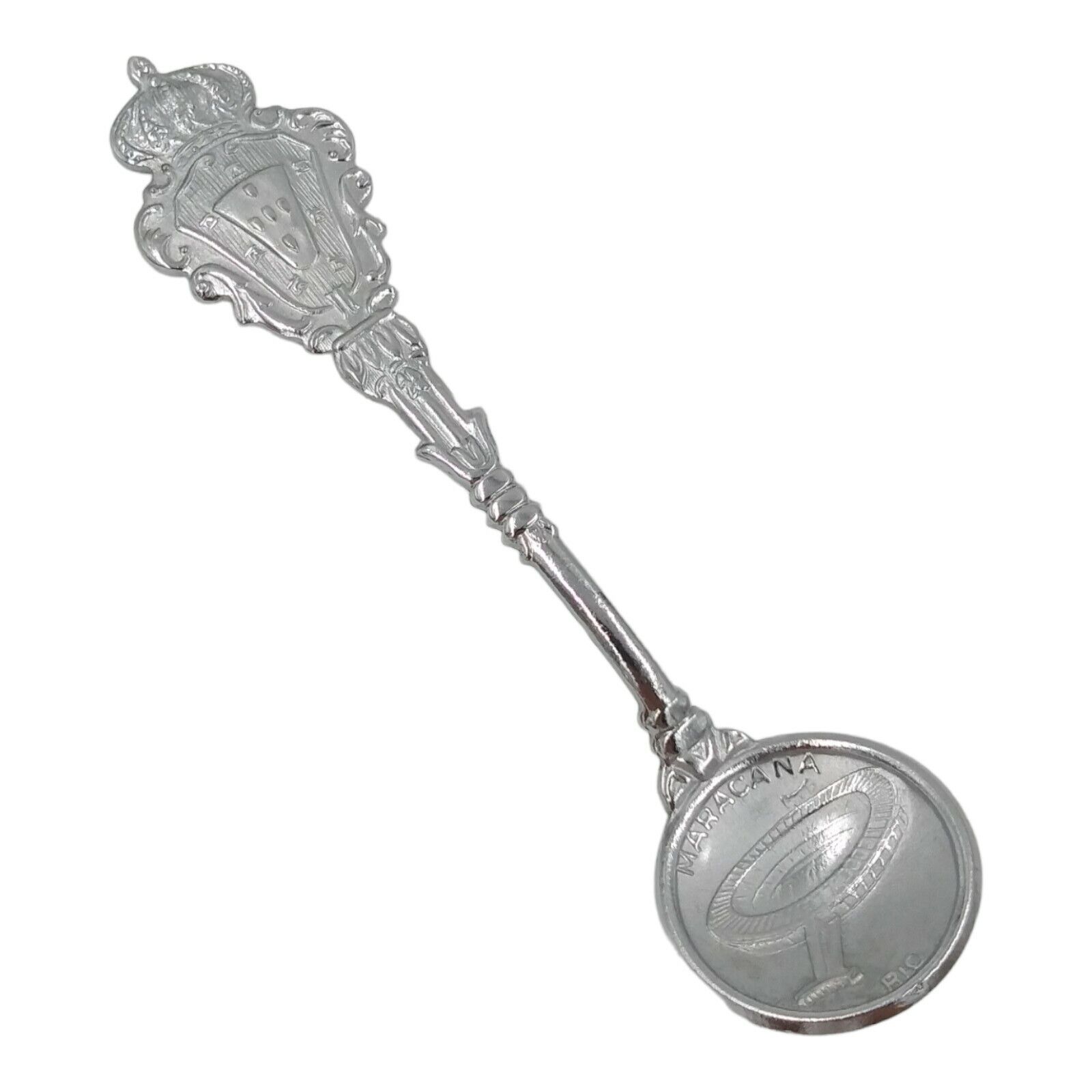Vintage Rio de Janeiro Maracana Stadium Souvenir Spoon Collectible