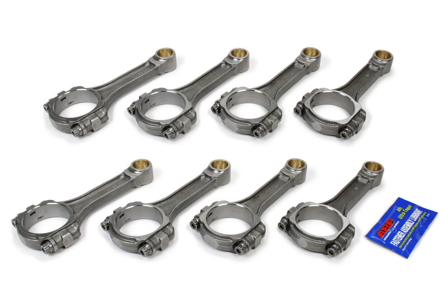 Eagle SIR6100NLW SIR 5140 Steel I-Beam Connecting Rods, GM LS