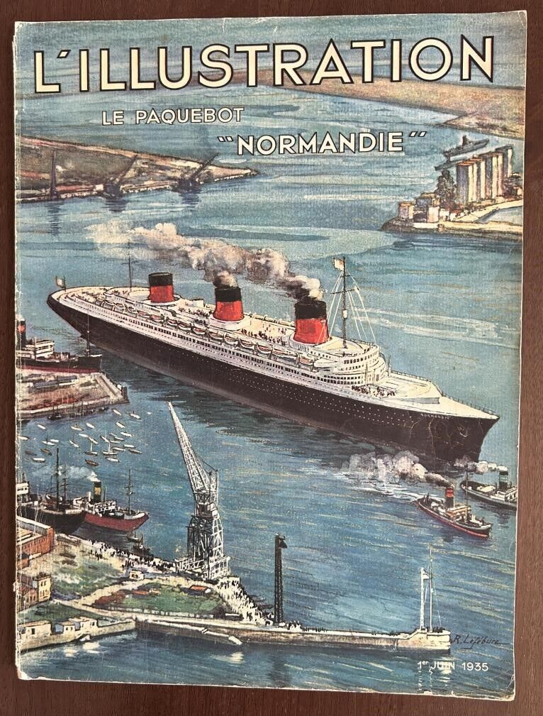 NORMANDIE(French) L'ILLUSTRATION. SUPERB 1935 GUIDE. 140+ PHOTOS