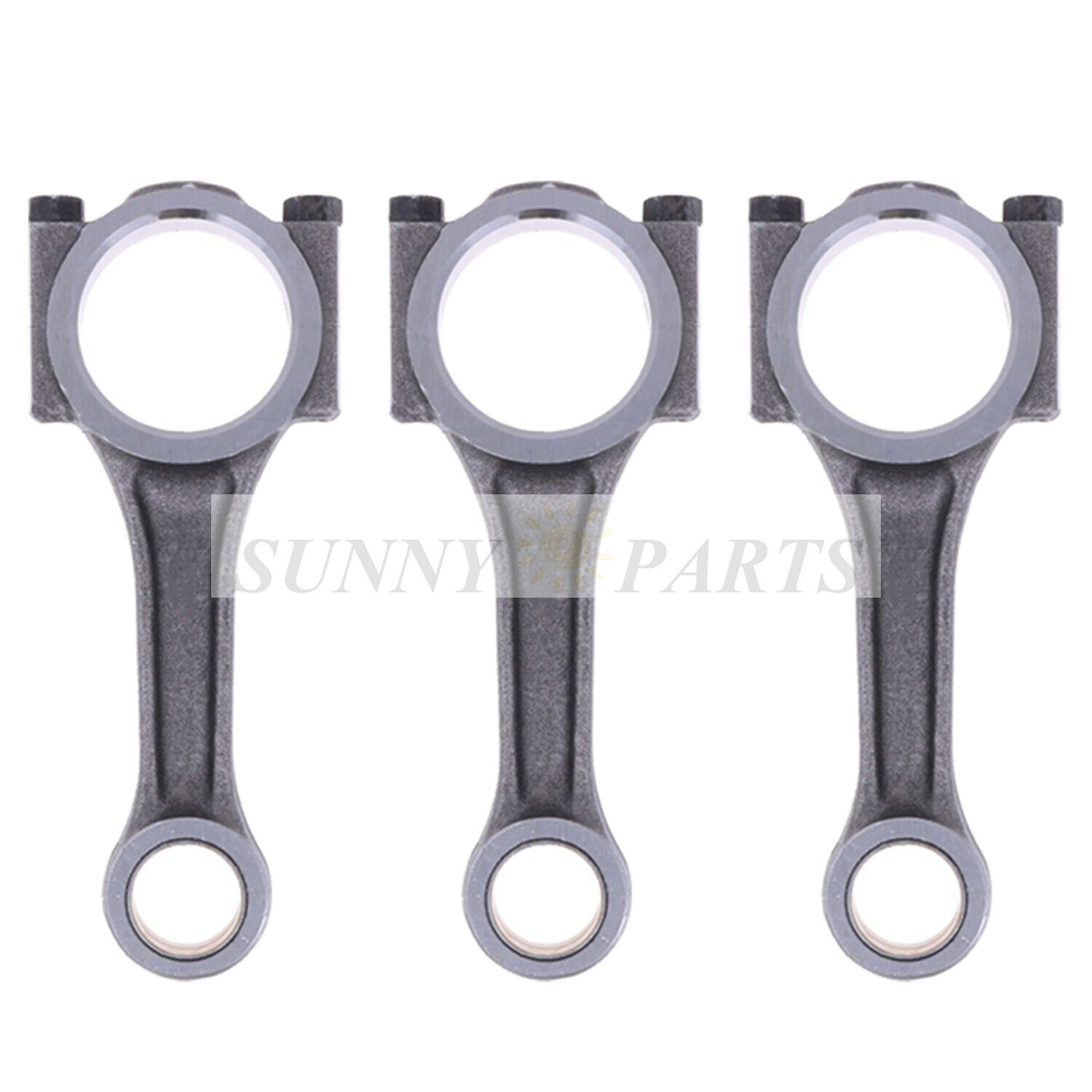 3 x Connecting Rod fits for Komatsu 3D74 Engine