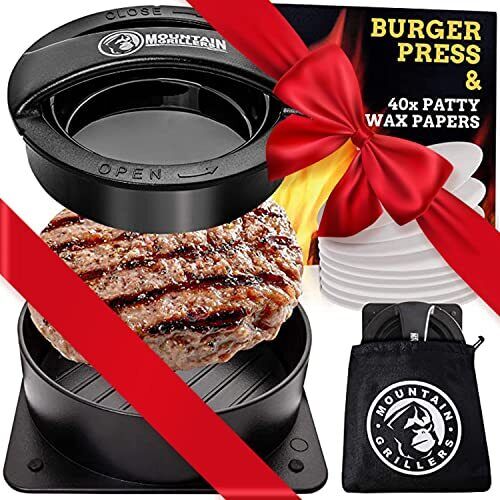Burger Press Patty Burger Maker  Non Stick Hamburger Mold Kit