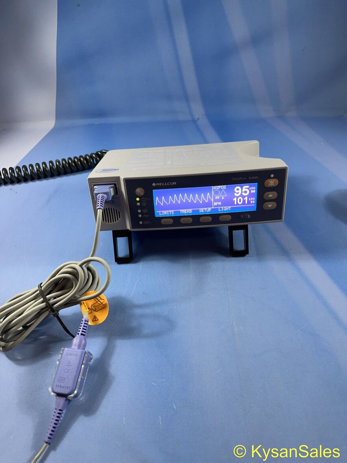 Nellcor OxiMax N-600x Pulse Oximeter SpO2 Patient Monitor Refurbished Excellent