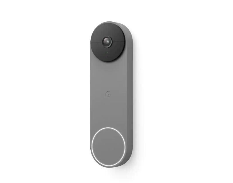 Nest Doorbell (Battery) - Smart Wi-Fi Video Doorbell Camera - Ash