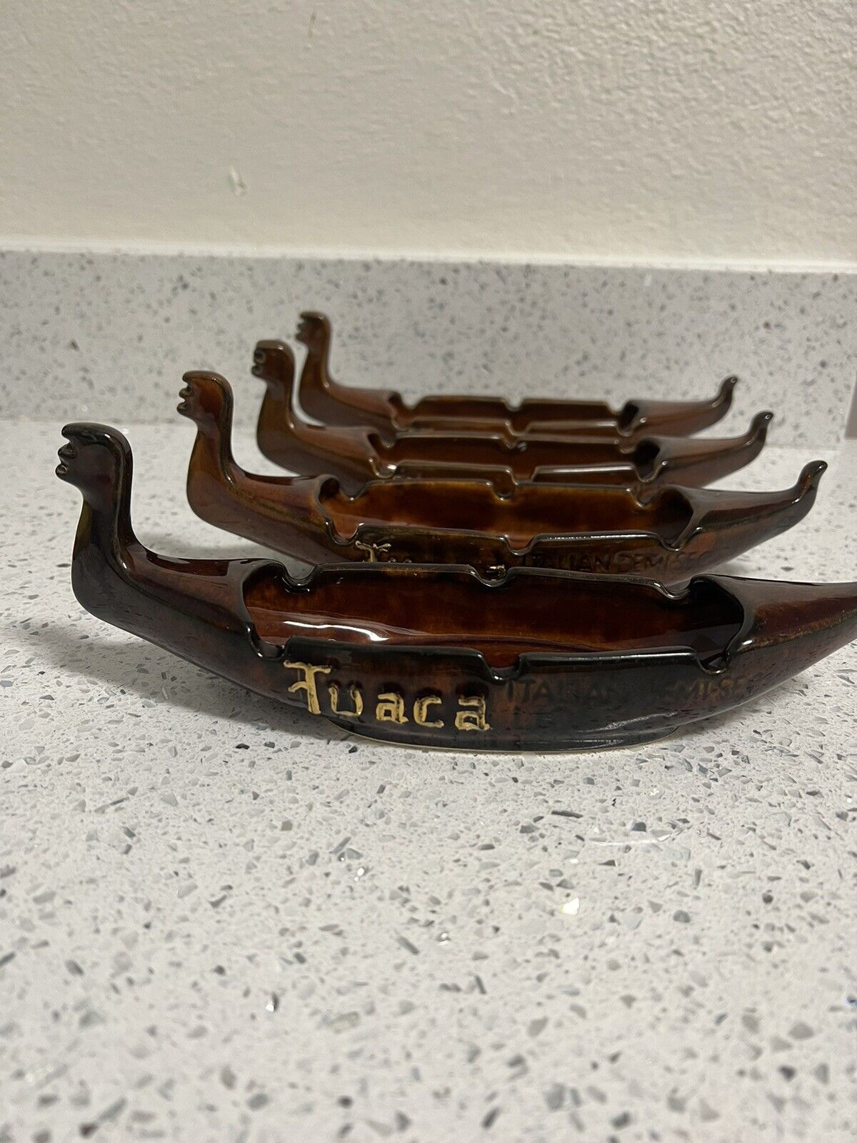 4 Tuaca Itialian Demi-Sec Liqueur Ashtray