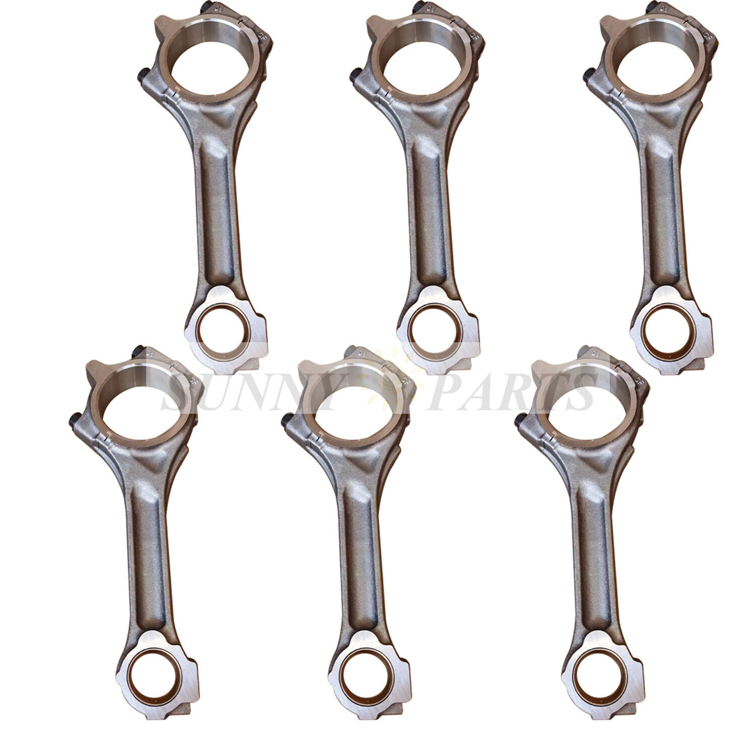 6PCS Connecting Rod 04237287 fits for Deutz BF6L914 Engine